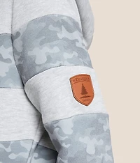 Allia Color Block Hooded Sweatshirt