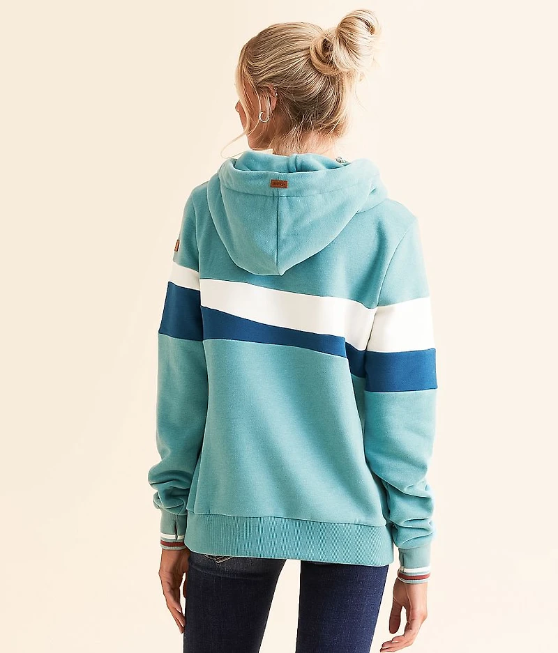 Auria Quarter Zip Hooded Sweatshirt