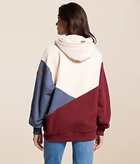 Carria Color Block Hooded Sweatshirt
