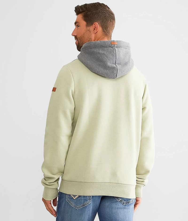 Block Hooded Sweatshirt