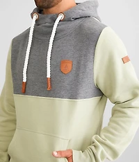 Block Hooded Sweatshirt