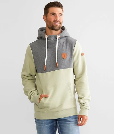 Block Hooded Sweatshirt