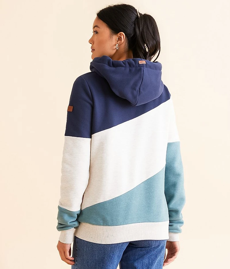 Selene Asymmetrical Hooded Sweatshirt