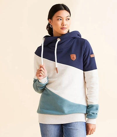 Selene Asymmetrical Hooded Sweatshirt