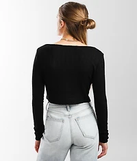 Ribbed Crop Top
