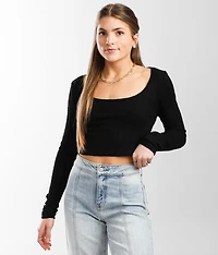 Ribbed Crop Top