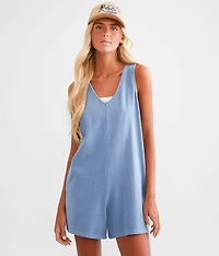 Washed Knit Romper