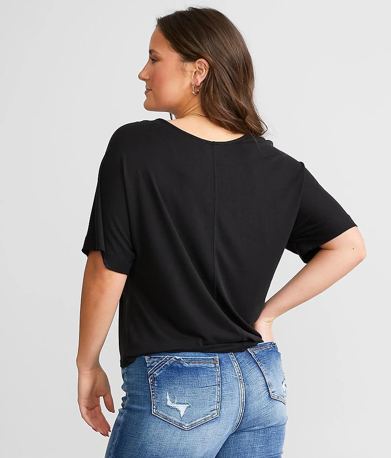 Faux Henley Top