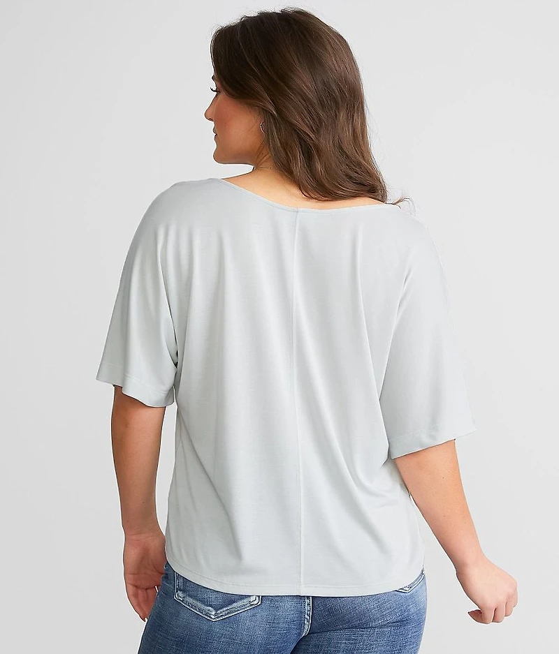 Faux Henley Top