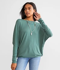 Boatneck Dolman Top