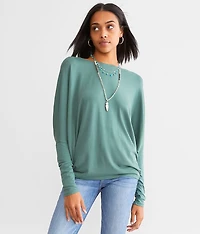 Boatneck Dolman Top