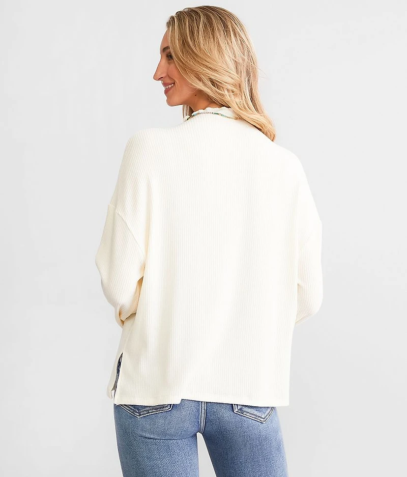 Cozy Memories Oversized Top