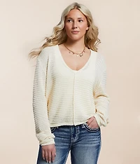 Textured Knit Sweater
