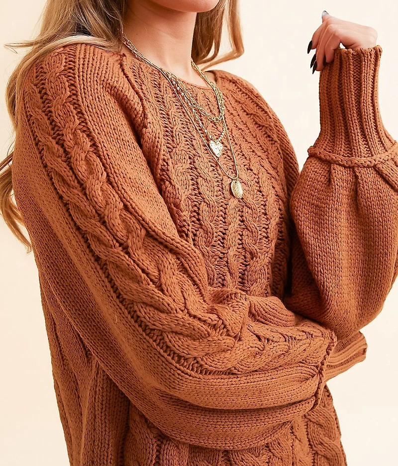 Cable Knit Sweater
