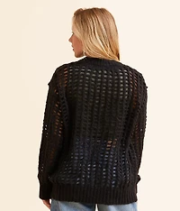 Open Stitch Sweater