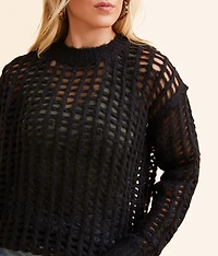 Open Stitch Sweater