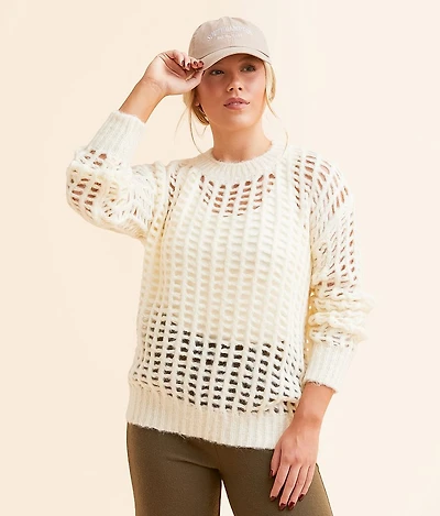 Open Stitch Sweater