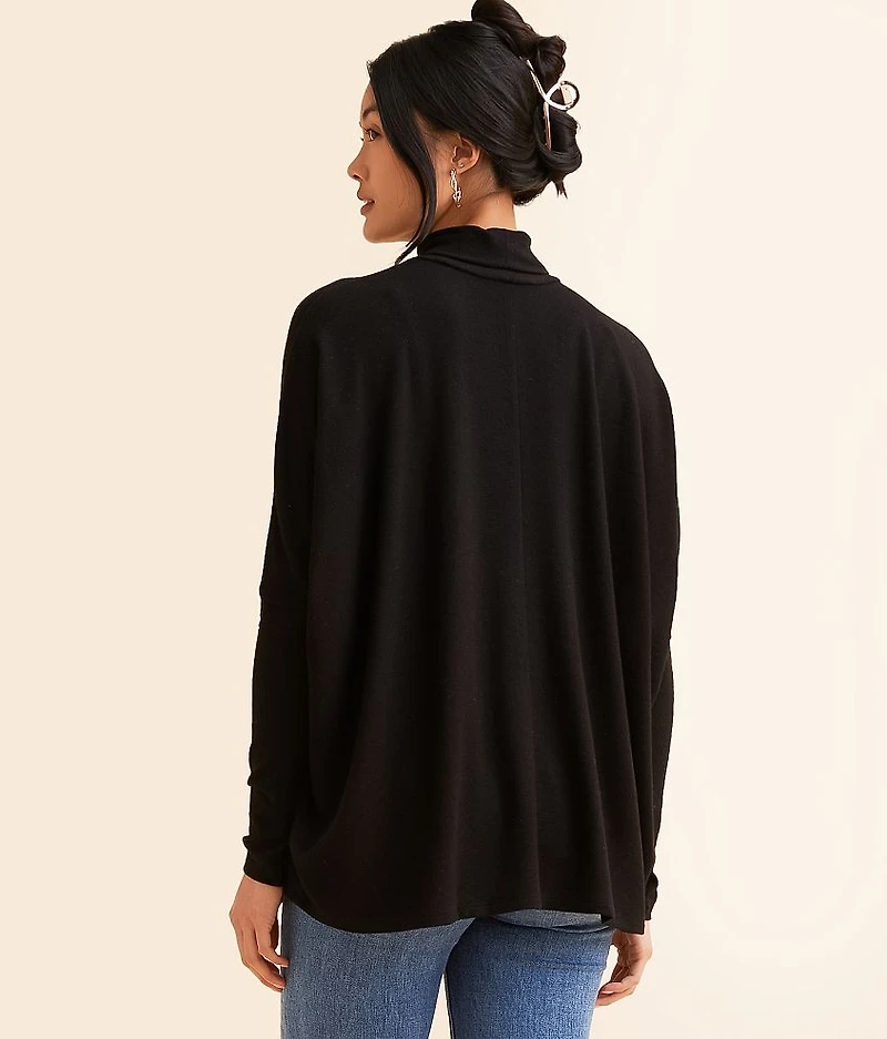 Turtleneck Dolman Top
