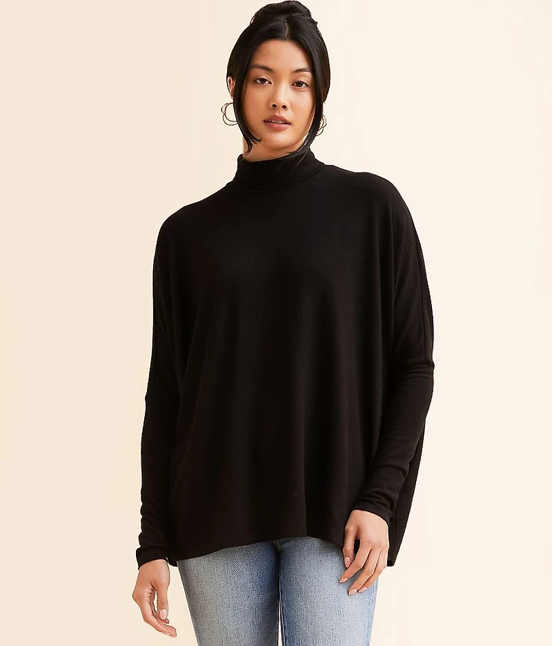 Turtleneck Dolman Top