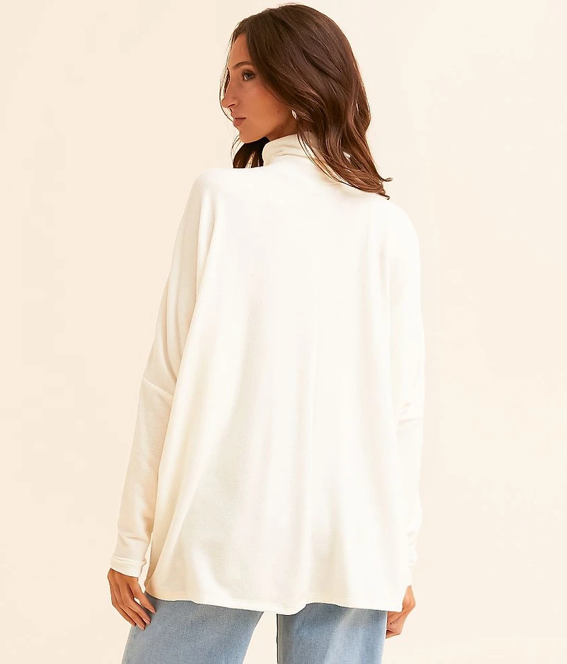 Turtleneck Dolman Top