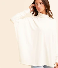 Turtleneck Dolman Top