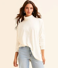 Turtleneck Dolman Top