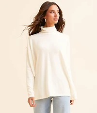 Turtleneck Dolman Top