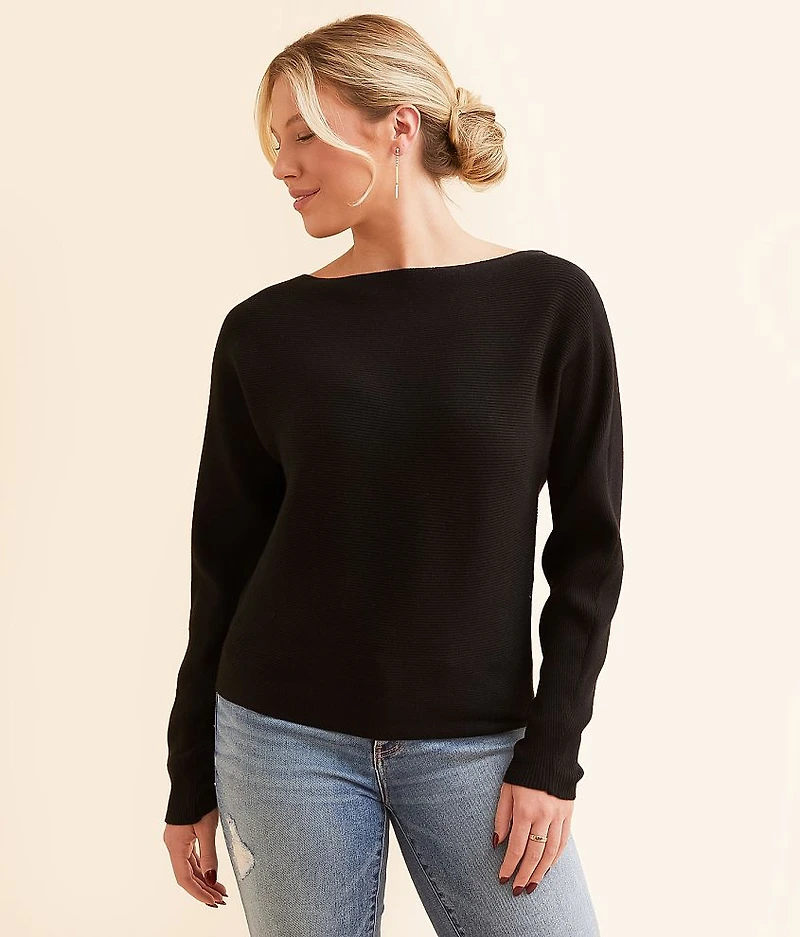 Ribbed Knit Sweater