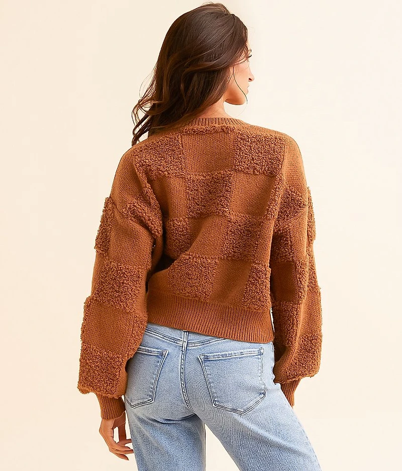 Checkered Sweater