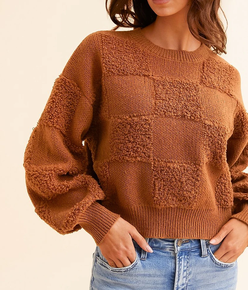 Checkered Sweater