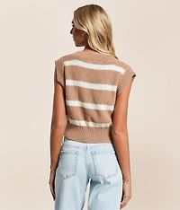 Striped Sweater Vest