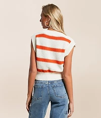 Striped Sweater Vest