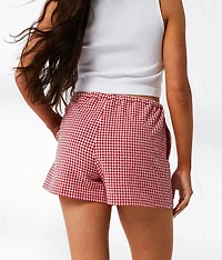 Gingham Stretch Boxer Short