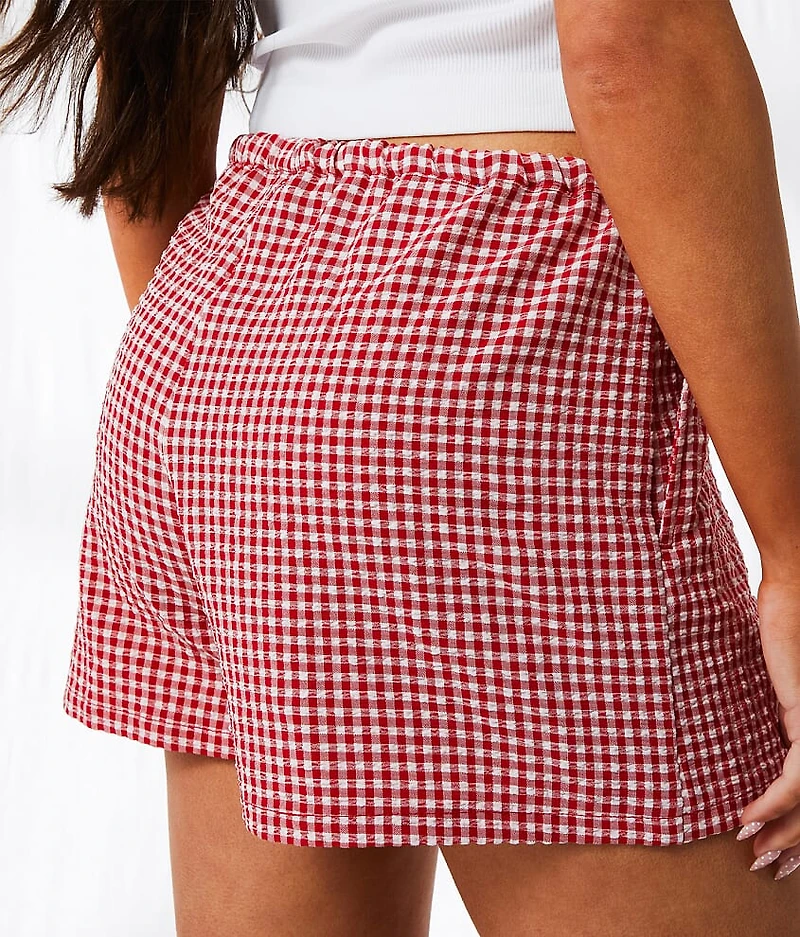Gingham Stretch Boxer Short