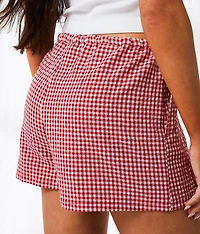 Gingham Stretch Boxer Short