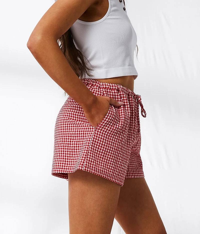 Gingham Stretch Boxer Short