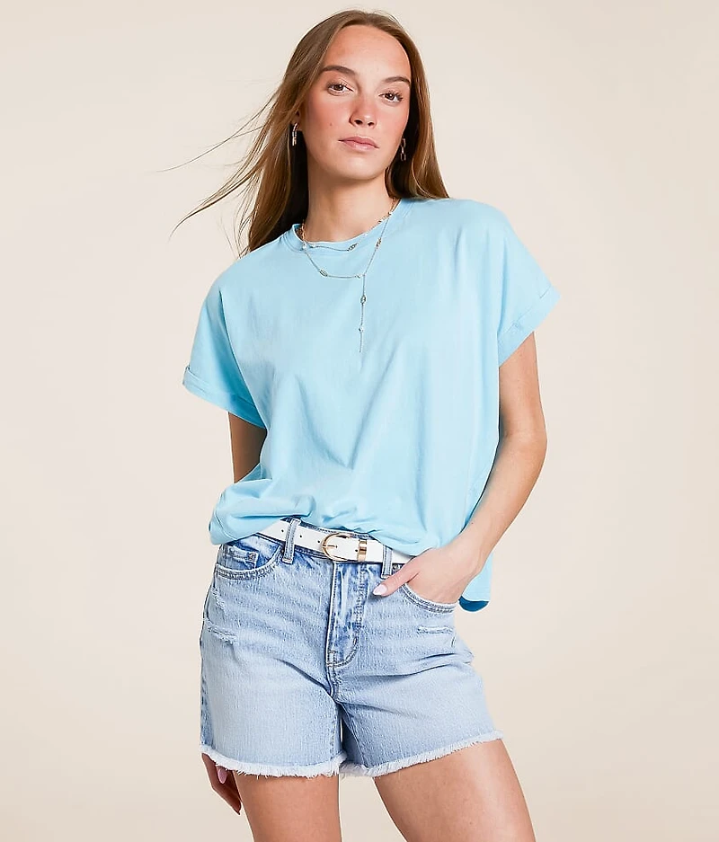 Rolled Sleeve T-Shirt