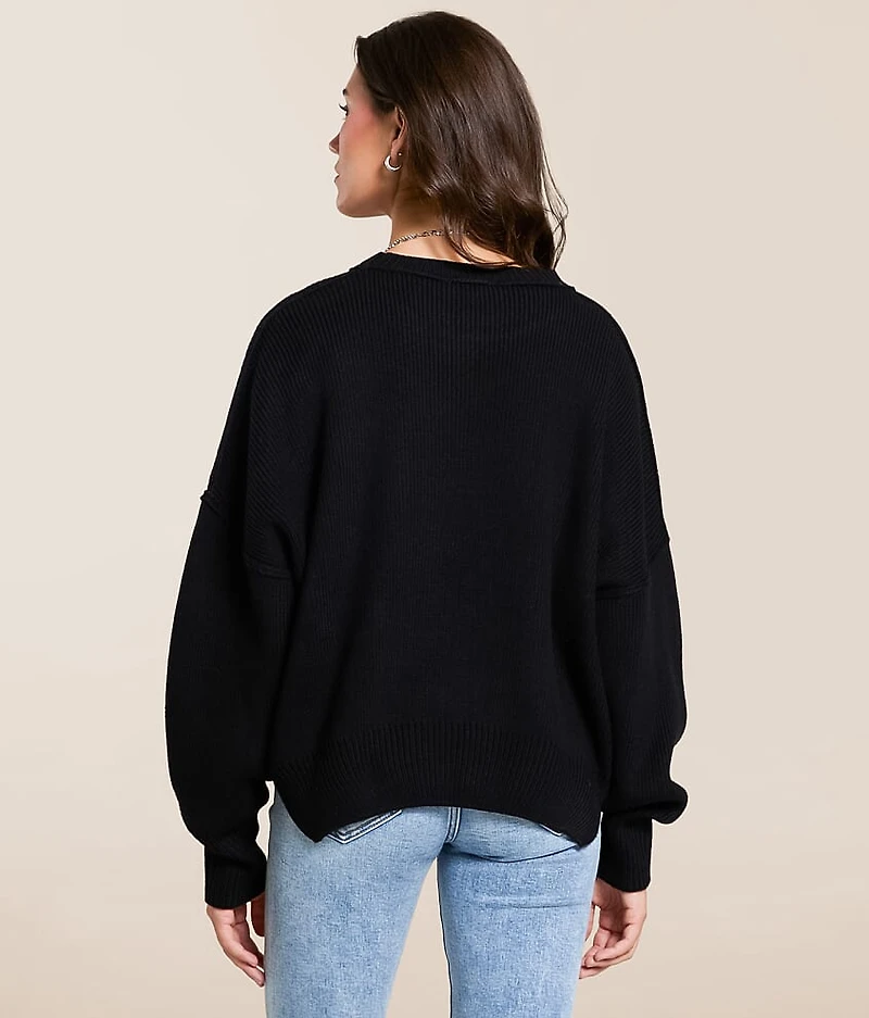 Relaxed Dolman Sweater