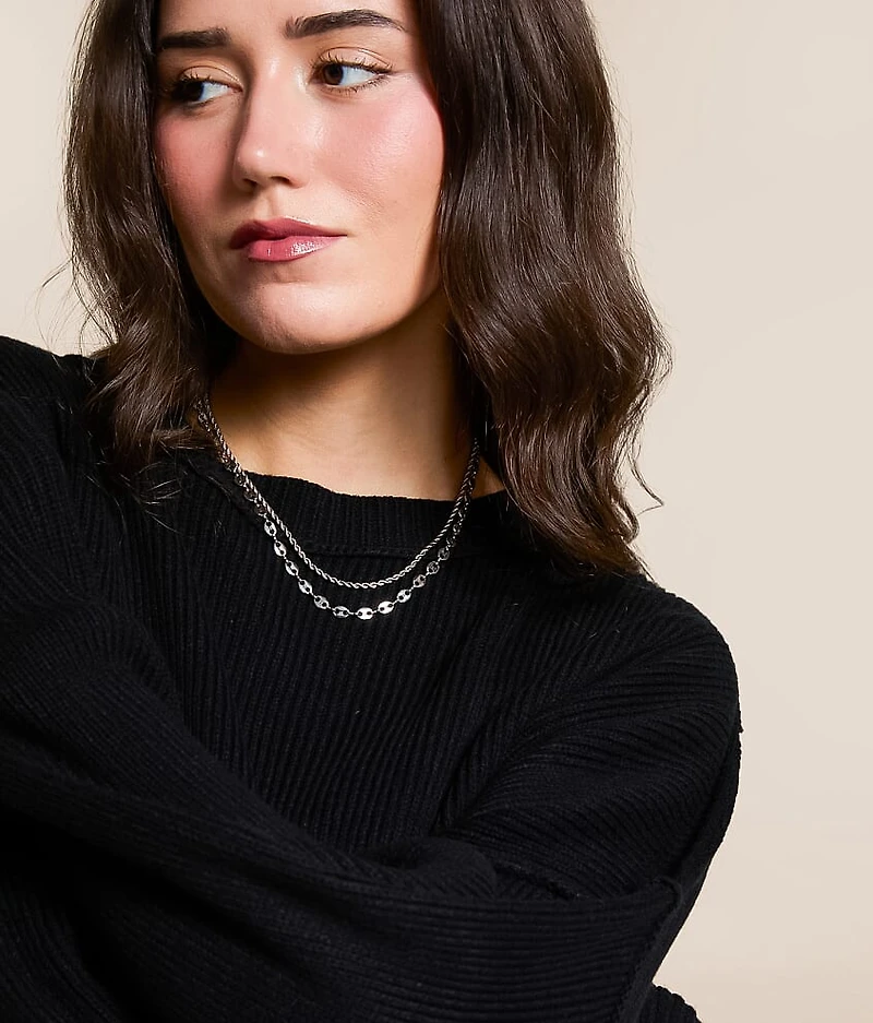 Relaxed Dolman Sweater