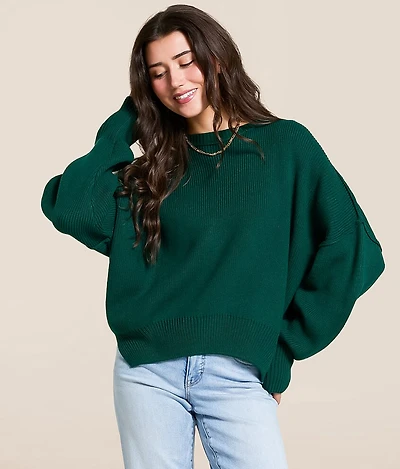 Relaxed Dolman Sweater