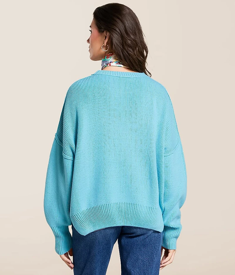 Relaxed Dolman Sweater