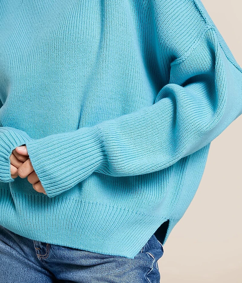 Relaxed Dolman Sweater