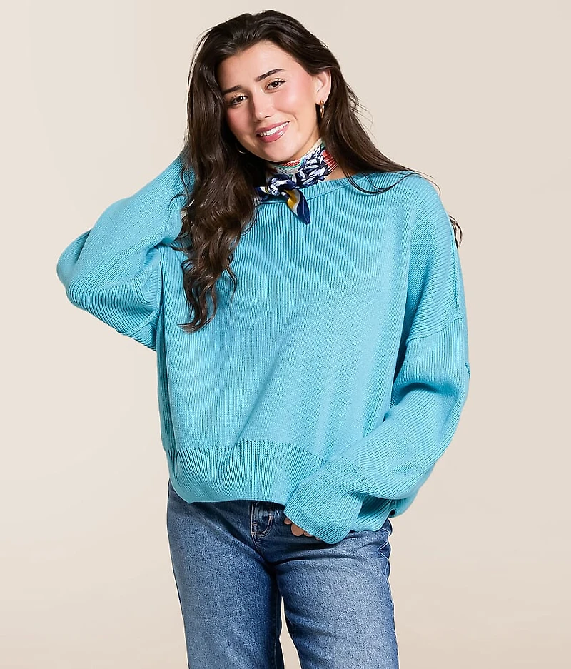Relaxed Dolman Sweater