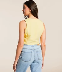 Classic Cropped Vest
