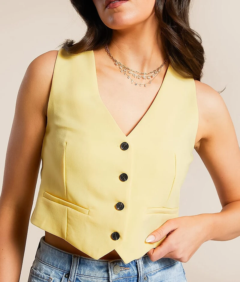 Classic Cropped Vest