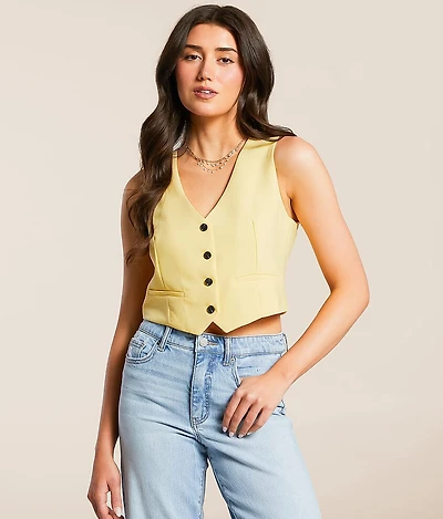 Classic Cropped Vest