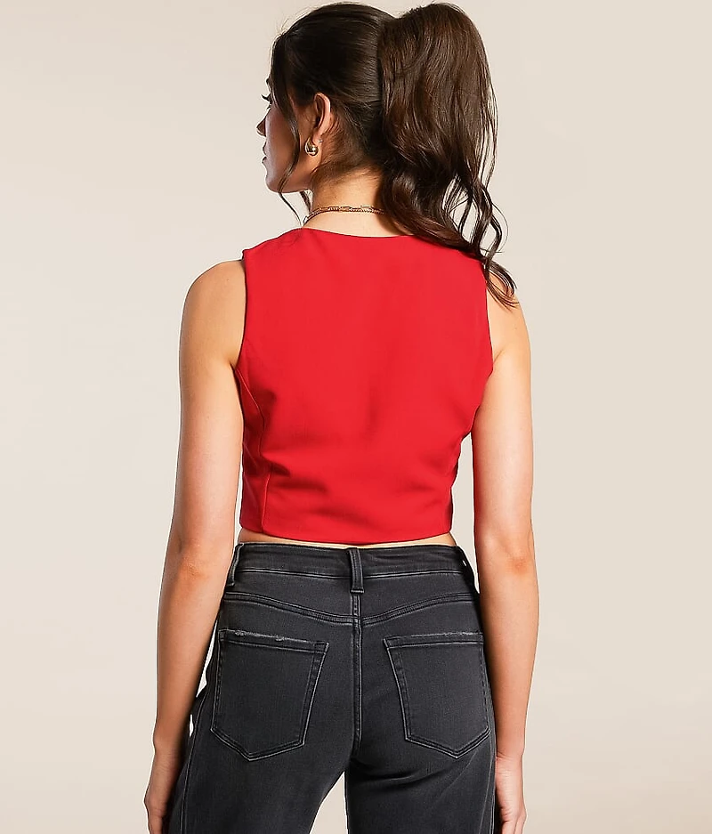 Classic Cropped Vest