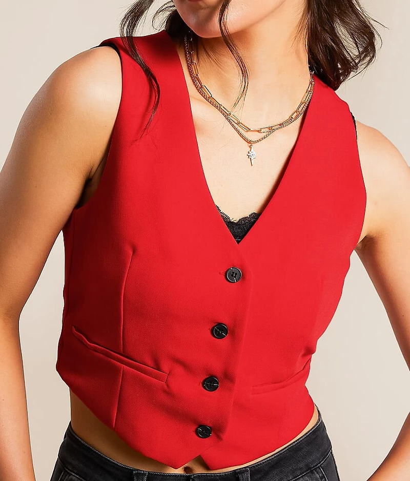 Classic Cropped Vest