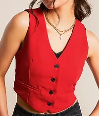 Classic Cropped Vest