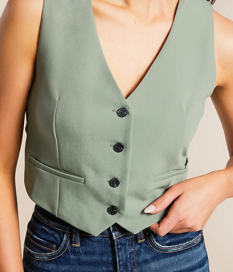 Classic Cropped Vest